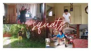 I LET MY GUY FRIENDS TRY A SQUAT CHALLENGE
