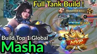 Full Tank Masha Best Build Tank - Top Global Build Masha ~ MLBB
