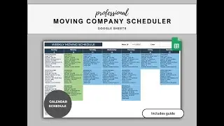 Stop Losing Jobs! Organize Your Moving Trucks & Crews with This Simple Spreadsheet
