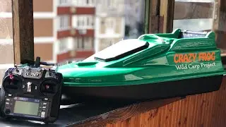 Кораблик для рыбалки! CRAZY FROG 🐸