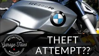 BMW R1200R Seat Lock Repair