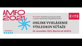 AMFO 2021vyhlásenie výsledkov súťaže