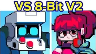 Friday Night Funkin' VS 8-Bit From Brawl Stars | Mad Virus Attack V2 (FNF Mod) Enjoy 😉🎤💖