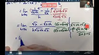 Calc 1, Lec 11A: Prove Power Rule for n = -1/2 and Positive Integers n