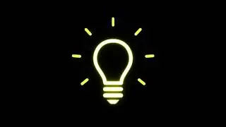 Bulb Glowing animation gif
