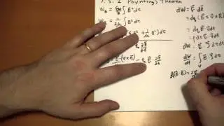 7.5.2 Poynting's Theorem