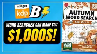 How to Make Word Search Books for Amazon KDP (Full Tutorial Using Book Bolt)