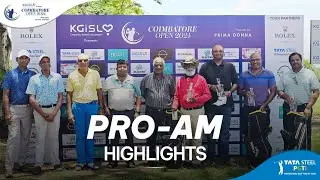 KGiSL presents Coimbatore Open 2024 powered by Prima Donna: Pro Am Highlights
