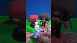 Эльза ( Холодное сердце) из воздушного пластилина