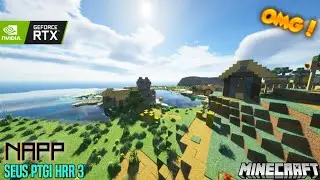 NAPP V.1.01 and Seus PTGI HRR 3 | Minecraft Next Generation Graphics | Minecraft RTX | Sairb