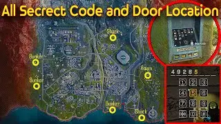 WARZONE ALL SECRET BUNKER ACCESS CODES + RED ACCESS CARD || Bunker Locations Season 5