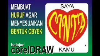 MEMBUAT FONT BERBENTUK OBYEK / GAMBAR