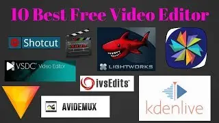 Top 10 best free Video Editor software (Windows / Mac / Linux)
