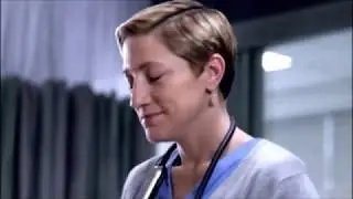 Nurse Jackie.Mrs Akalitus tasers herself