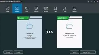 Back up Folder/files using MiniTool's ShadowMaker