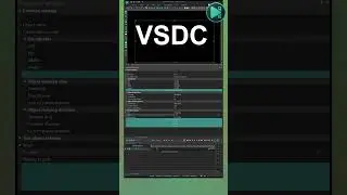 📝 Place Video Inside Text with VSDC for Free! #videoediting #texteffects #howto