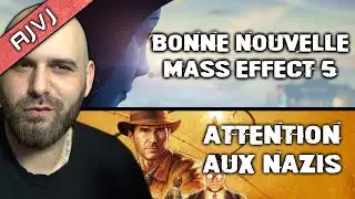 MASS EFFECT ne sera pas Fortnitisé 🍾Nouveau jeu de la team PUBG, INDIANA JONES fait de la prévention