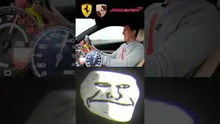 Drag Race Between Ferrari F8 Vs Porsche 911 GT2 RS vs Mclaren 765LT #cars #ytshorts