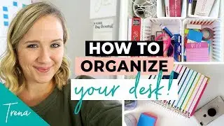 Dollar Tree Desk Organization Tips