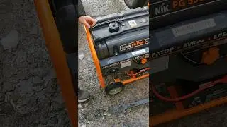 Бензиновий генератор НІК PG 5500