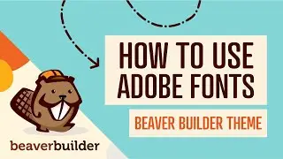 Beaver Builder Theme: How to Load and Use Adobe Fonts on WordPress Website