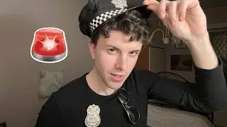 Massimo the Police Officer Has a Crush on You - ASMR ROLEPLAY