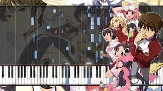 Kami Nomi zo Shiru Sekai - God Only Knows | Synthesia Piano Tutorial + Sheet Music | #2 |