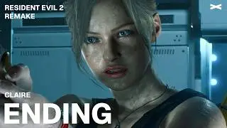 Resident Evil 2 Remake Claire (Part 5) - Walktrhough Gameplay - ENDING