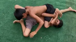 Mason Vs Alexander Part 1 | kidsfightingdvd | fightingkidsdvd | Kidsfightingclub | mixed wrestling 