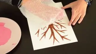 DIY : Peignez avec du papier à bulles