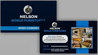 Business card Design in Pixellab #pixellab