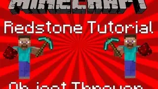 Object Throw Door Opener Redstone Tutorial