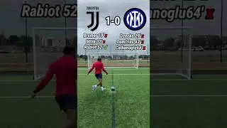 Juventus vs Inter Milan 🔥⚽️ 