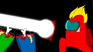 Among us as dragon ball (among us animation)
