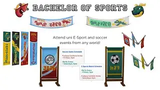 Bachelor Of Sports - Sims 4 CC Release