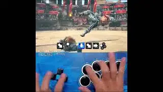 WHEN to input Paul QCF 1 after df2 in tekken 8 with mixbox / Keyboard / Leveless controller