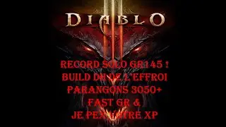 Je PEX votre XP en DH GoD Fast GR150 3100+ Parangons Record GR145 solo & 150 Team !!