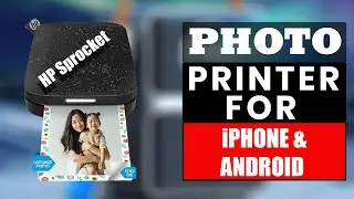 HP Sprocket Portable Photo Printer - Best Smartphone Photo Printer 2024