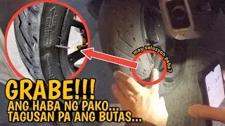 GULONG NAPAKO KAYA PABA NG VULCANIZE | PWEDE BA PAANDARIN KAHIT MAY NAKA BAON NA PAKO