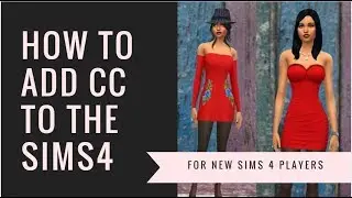 How to add custom content to the sims 4 step by step 2018