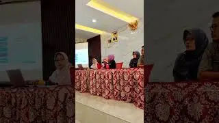 rapat di sekolah smk bocil