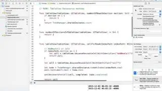 15 Xcode 7 Save Date in ToDo Display Date in cell for row
