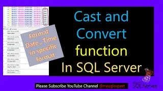 cast in sql server | convert in sql | sql date format | sql datetime format
