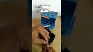 Back horn 3 suara