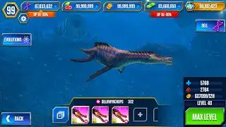 UNLOCK DOLICHORHYNCHOPS VS GILLIRHYNCHOPS VS GILLICUS MAX LEVEL 40 | JURASSIC WORLD THE GAME