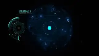 HUD UI Earth 1 - After Effects Template Videohive