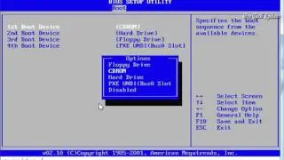 windows 7 setup step 1   BIOS setting