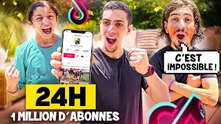 24 HOURS TO GET 1 MILLION TIKTOK FOLLOWERS! 🤩🔥 (It's INCREDIBLE)