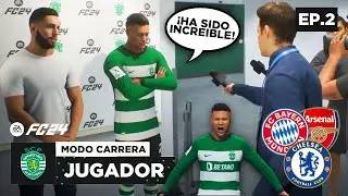 ¡KEVINALDO IMPRESIONA AL MUNDO! ¡ENTREVISTA Y DEBUT! | EA FC 24 Modo Carrera Historia Jugador | EP 2