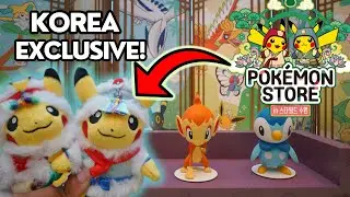 What a Pokémon Center Pop Up Shop looks like in Korea!